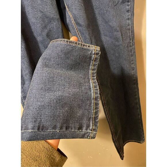 Blue Mountain Dark Wash Straight Leg Jeans Size 16 NWOT - Picture 4 of 6